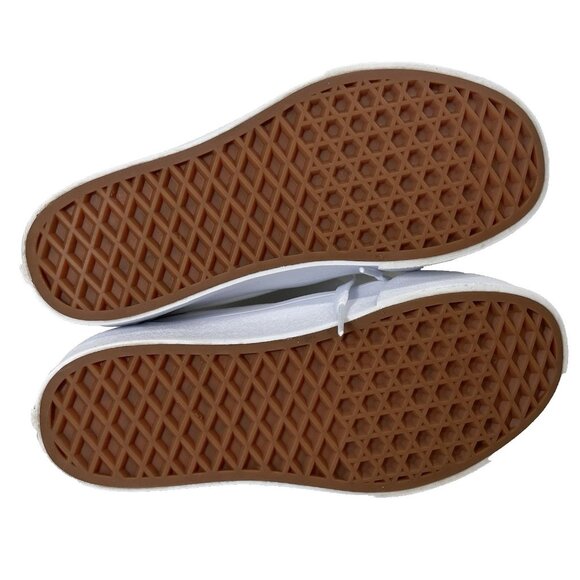 Vans Ward Platform Shoes Womens 5 Solid True White Sneaker Low Top Casual Preppy - Picture 10 of 10